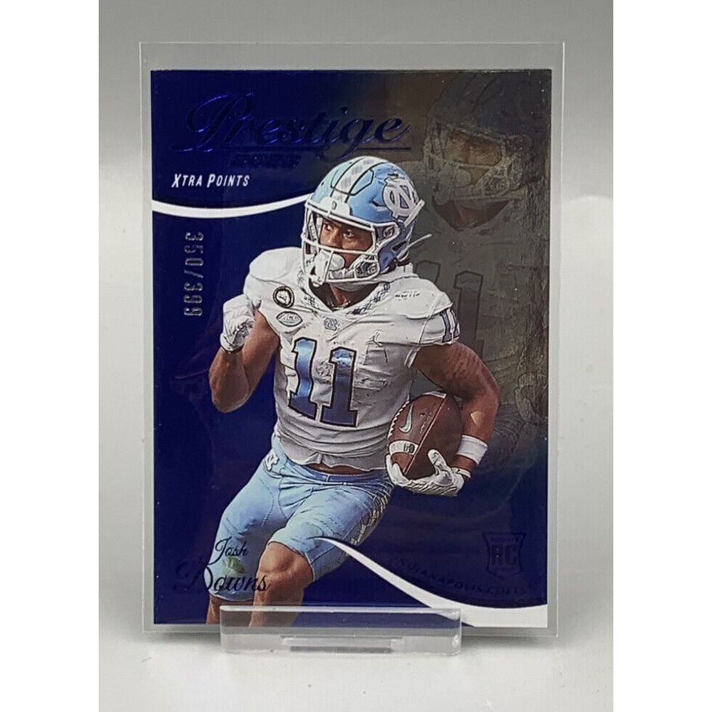 2023 Prestige Xtra Points Blue‎ #353 Josh Downs RC /399 Indianapolis Colts